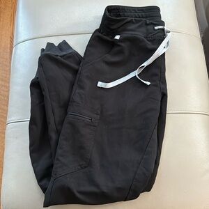 Figs Scrub Pants Jogger black  Womens Small